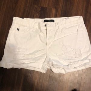 KanCan white shorts